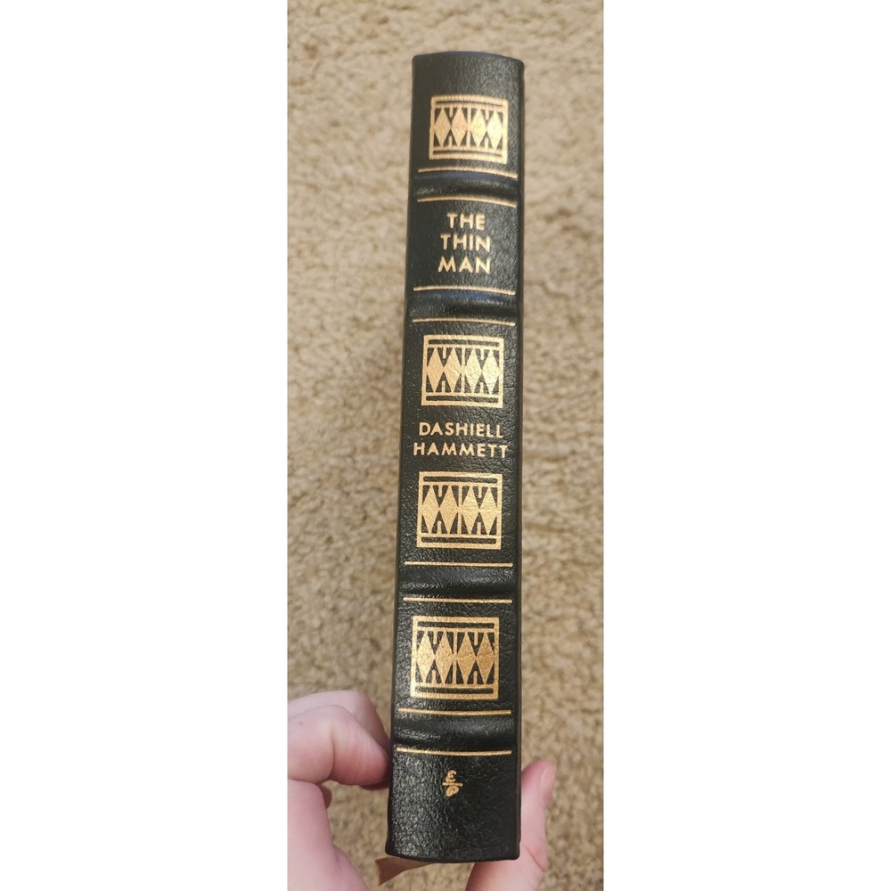 DASHIELL HAMMETT 1st leather EASTON THE THIN MAN